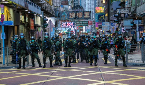 Hong Kong Demonstrators Attend Anti-Government Protest
