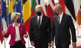 Ursula von der Leyen, Charles Michel, Joe Biden