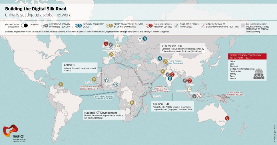 Building the Digital Silk Road