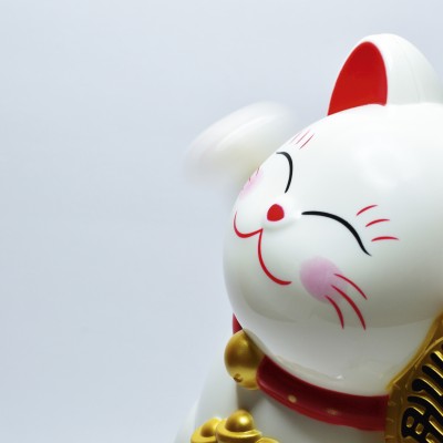 Chinese good luck cat